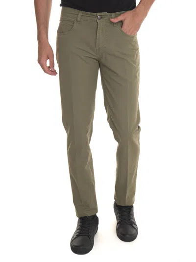 Fay 5-pocket Trousers In Green