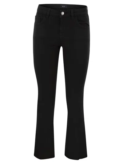 FAY 5-POCKET TROUSERS IN STRETCH COTTON