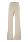 Fay Women 5-pocket Trousers In Stretch Cotton Drill