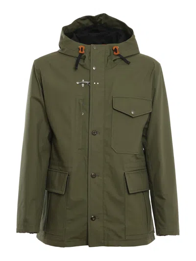 Fay Archive Parka In Green