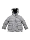 Fay Padded Caban With Hooks In Gray