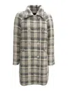 Fay Jacqueline Coat Dpetto + Gancio In Gray