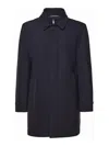 Fay Cappotto Morning Urban Double Front In Black