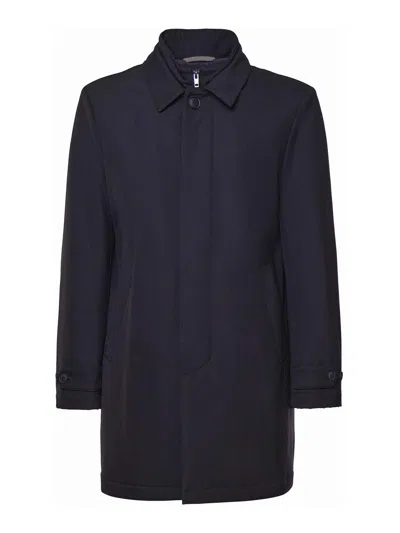 Fay Cappotto Morning Urban Double Front In Black