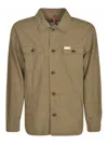Fay Button-down Long-sleeve Shirt In Black