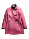 Fay Pink Coat In Pink