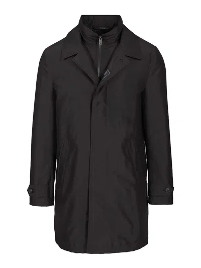 Fay Morning Coat In Black