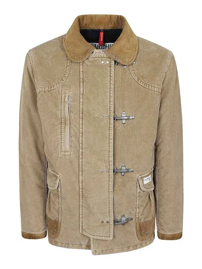 Fay Jacket Archive In Beige