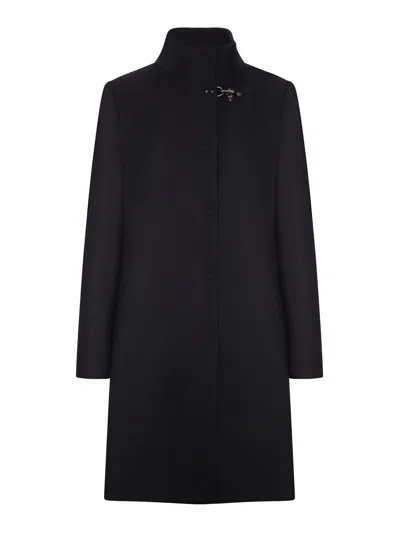 Fay Abrigo Midi - Negro In Blue