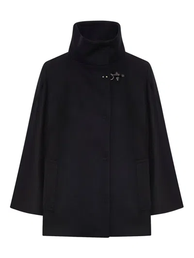Fay Abrigo Midi - Negro In Blue