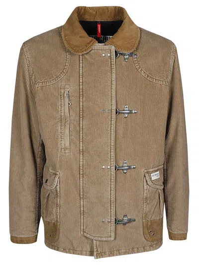 Fay Archive 4 Ganci Jacket In Brown