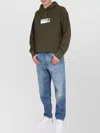 Fay "archive" Drawstring Hooded Sweatshirt