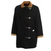 Fay 4 Ganci Coat In Black