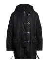 Fay Archive Man Coat Black Size 3xl Polyamide