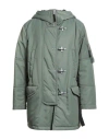 Fay Archive Man Coat Military Green Size 3xl Polyamide