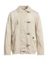 Fay Archive Man Jacket Beige Size L Cotton, Polyamide In Neutral