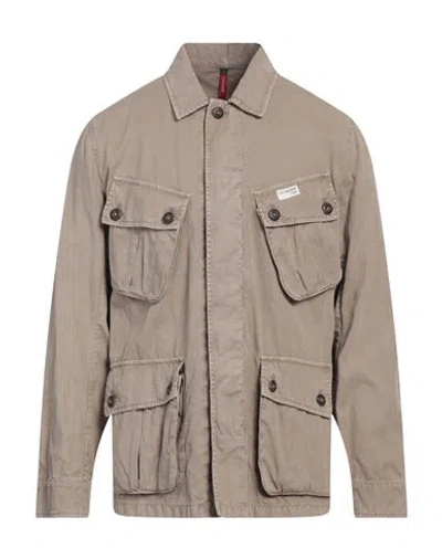 Fay Archive Man Jacket Beige Size Xl Cotton, Linen