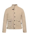 Fay Archive Man Jacket Beige Size Xl Cotton, Elastane In Beige