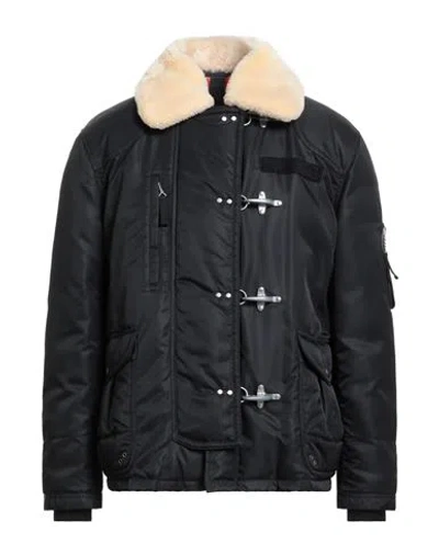 Fay Archive Man Puffer Black Size 3xl Polyamide