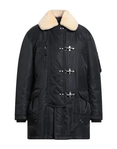 Fay Archive Man Puffer Black Size Xxl Polyamide