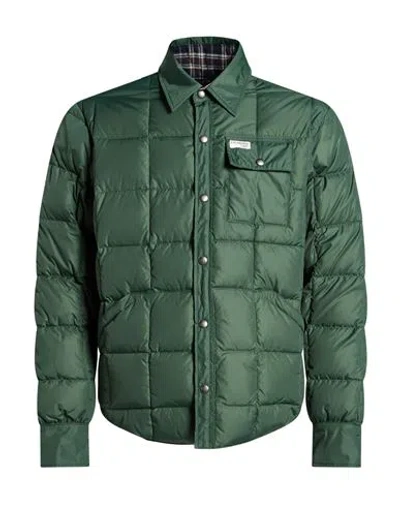 Fay Archive Man Puffer Dark Green Size Xxs Polyamide