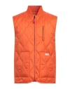 Fay Archive Man Vest Orange Size Xl Polyamide, Elastane In Orange