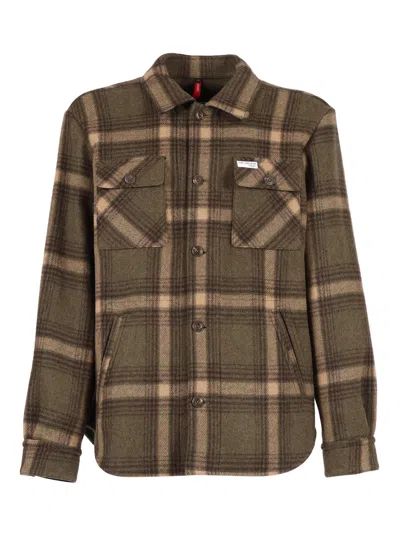 Fay Over Shirt Jacket Archive In Multi