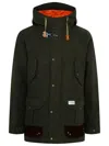 FAY FAY ARCHIVE PARKA IN GREEN COTTON