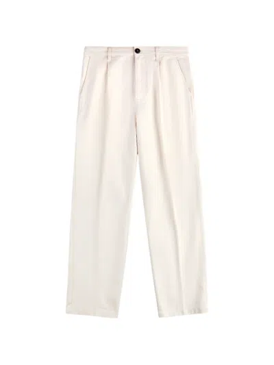 Fay Archive Pleated Trousers In Multi
