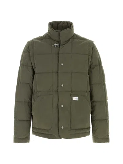Fay Archive Quilted Lobster-clasp Jacket In Green