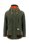 Fay Adjustable Straps Cotton Padded Parka In Militare