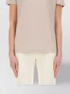 Fay Basic Round Neck Short Sleeve T-shirt In White