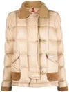 FAY BEIGE BEIGE QUILTED DOWN JCKET