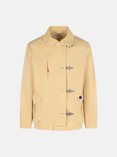 Fay Beige Cotton Jacket