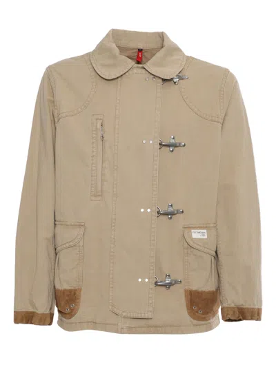 FAY BEIGE COTTON JACKET