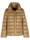 Fay Feather Cape With Hook In Beige