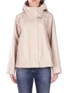 Fay Beige Polyamide Giacca Jacket In Gray
