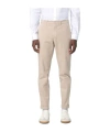 Fay Belt Loop Casual Pants In Brown