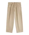 Fay Belt-loop Casual Pants In Nude