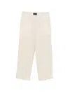 Fay Belt-loop Trousers In Neutral