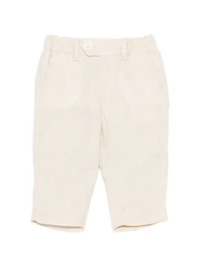 Fay Babies' Belt-loops Trousers In Neutral