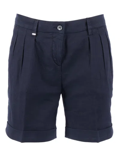 Fay Bermuda Chino T.tocapo 3 Pinces In Black