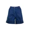Fay Bermuda Shorts High Waist