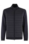 Fay Bi-material Sweatshirt