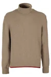 Fay Biscuit-colored Archive Sweater