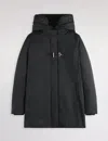 Fay Technical Toggle Coat In Black