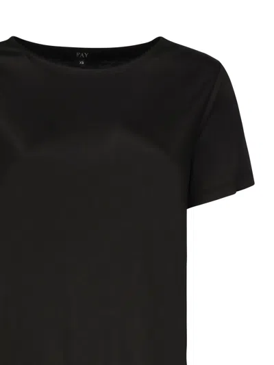 Fay Black Jersey T Shirt