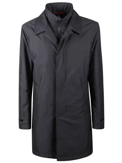 FAY BLACK MORNING COAT WITH CLASSIC COLLAR