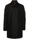 Fay Blue Nylon Morning Raincoat
