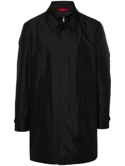 FAY FAY BLACK MORNING WATERPROOF COAT